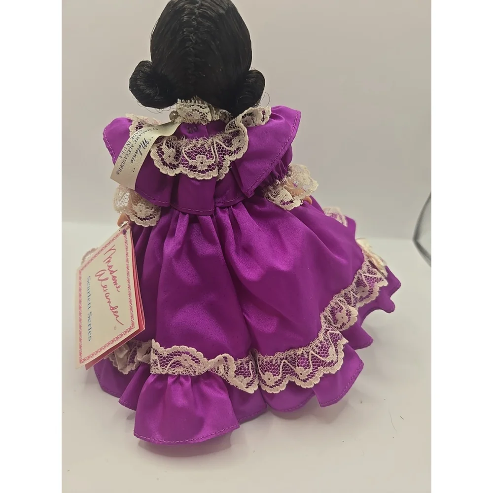 1990 Vintage Madame Alexander 8” Scarlett Series‎ Doll Melanie 627 w/Tag and Box